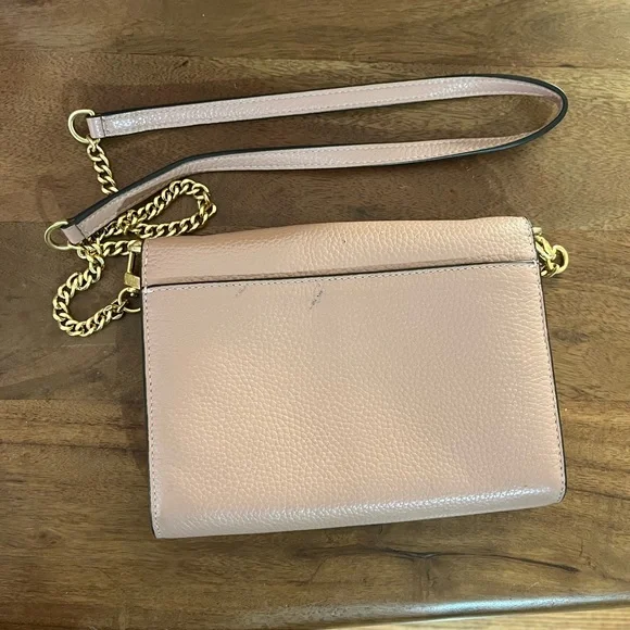 Tory Burch Blush Crossbody Bag with Gold Accents - Picture 3 of 13